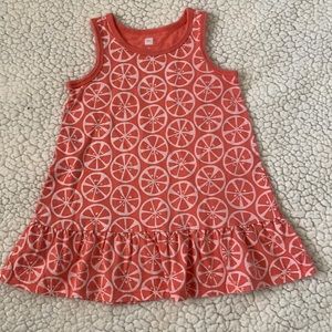 Tea Collection orange slice dress